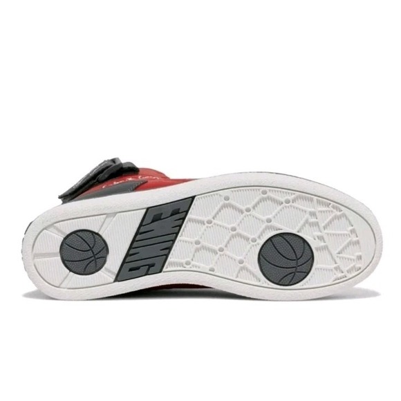 New In Box Patrick Ewing 33 HI X Orion Strap Red Grey White Men's Shoes Sz 10 - Picture 4 of 6